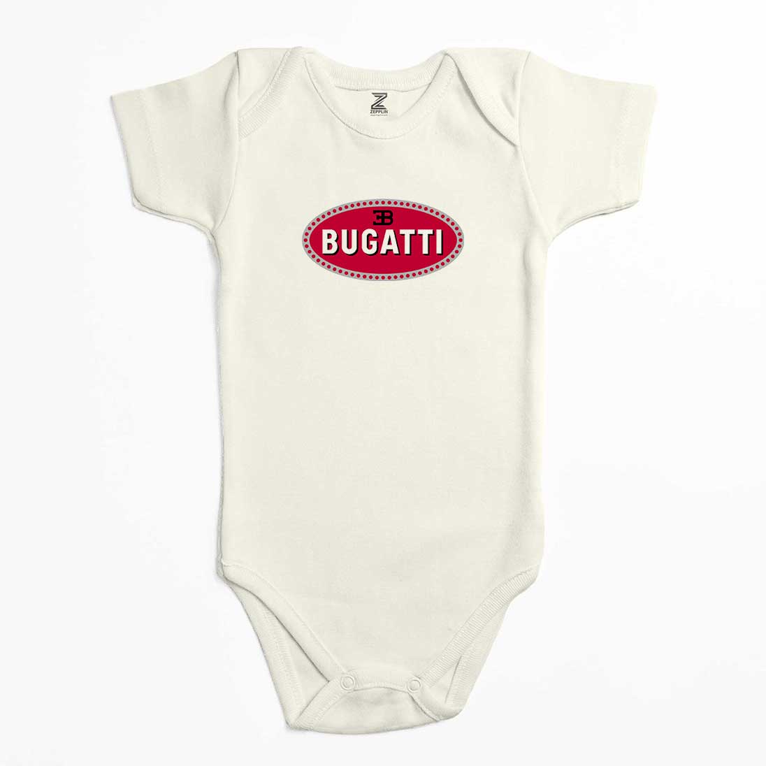Bugatti 3B Logo Renkli Bebek Body Zıbın