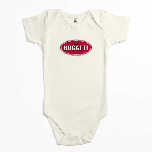 Bugatti 3B Logo Renkli Bebek Body Zıbın