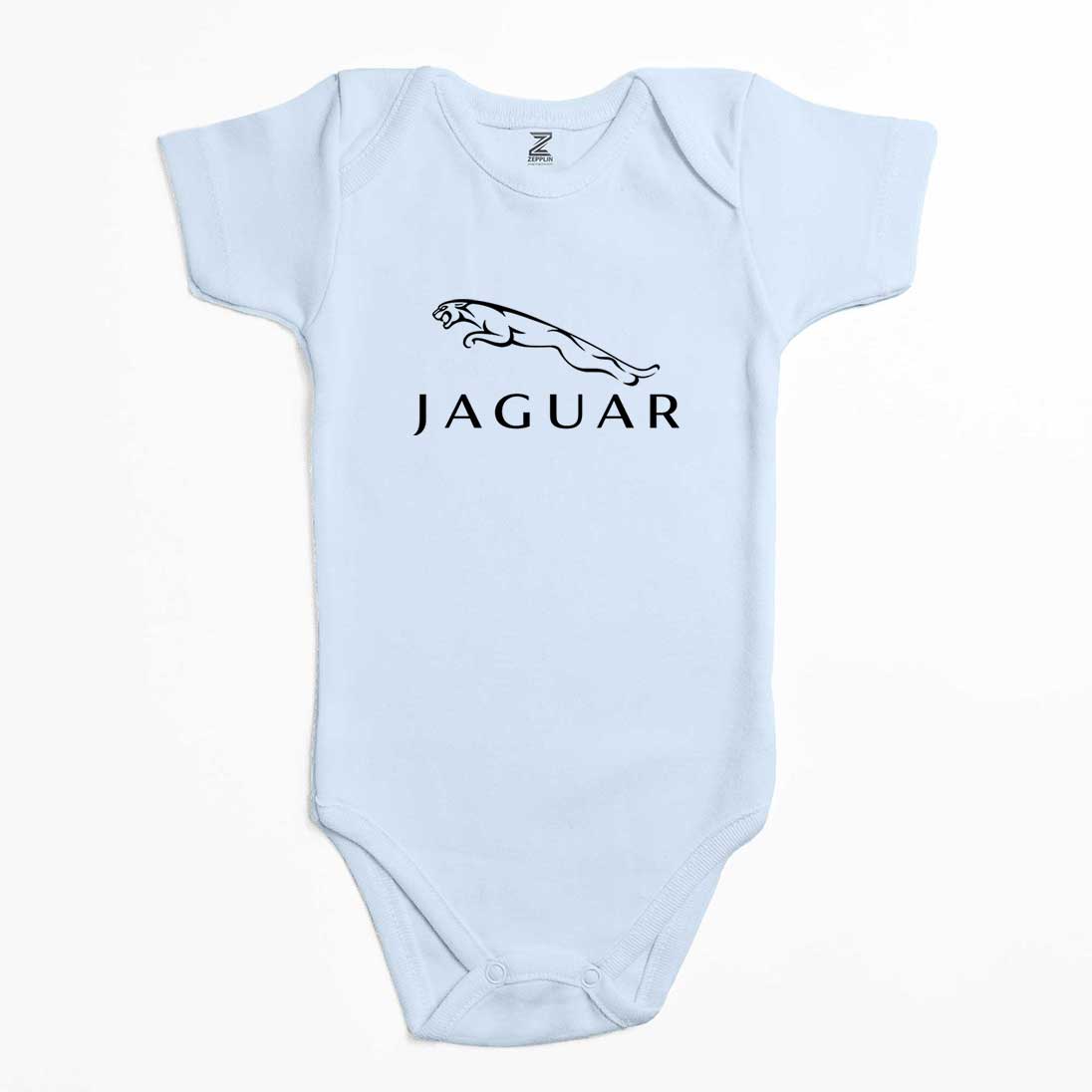 Jaguar Logo Renkli Bebek Body Zıbın