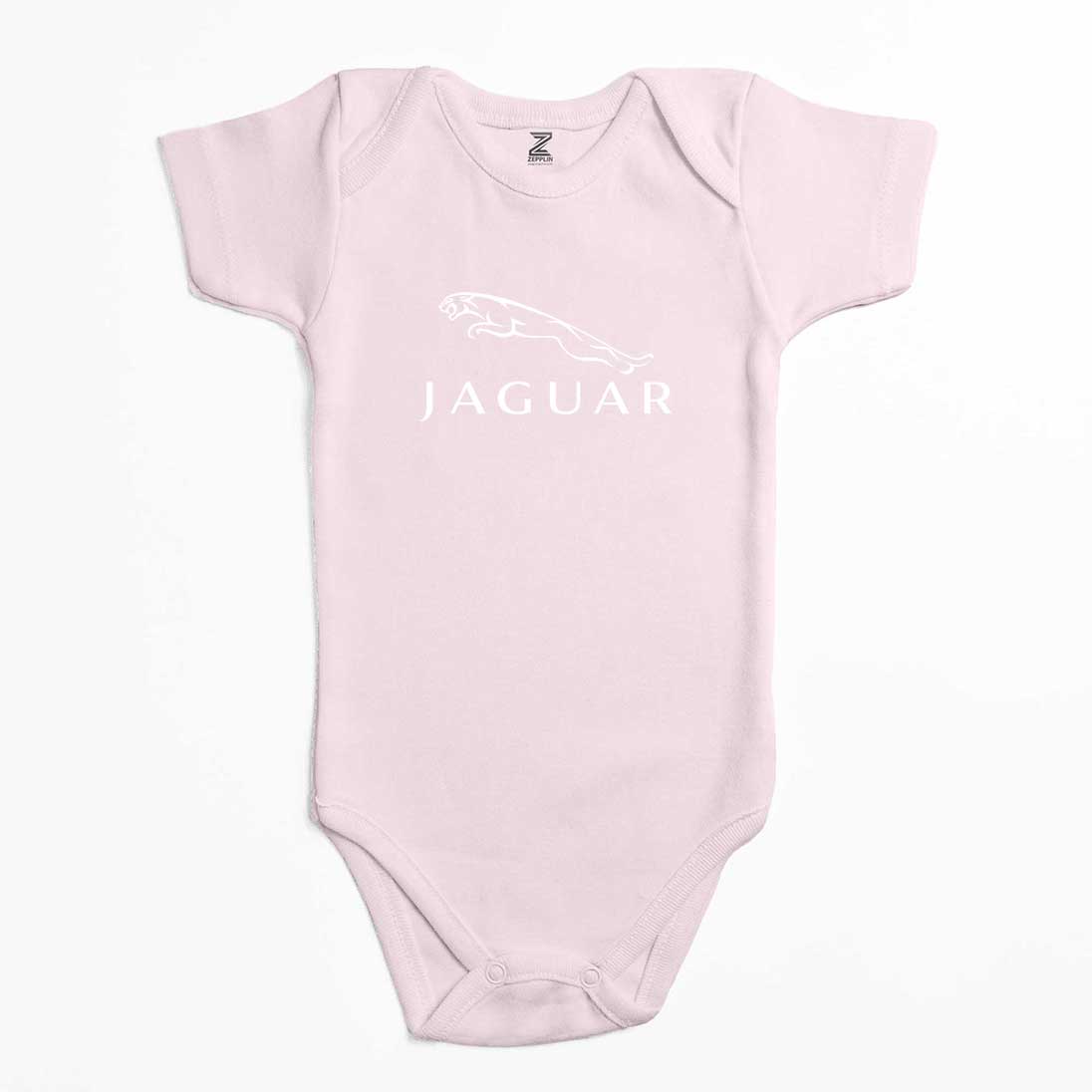 Jaguar Logo 2 Renkli Bebek Body Zıbın