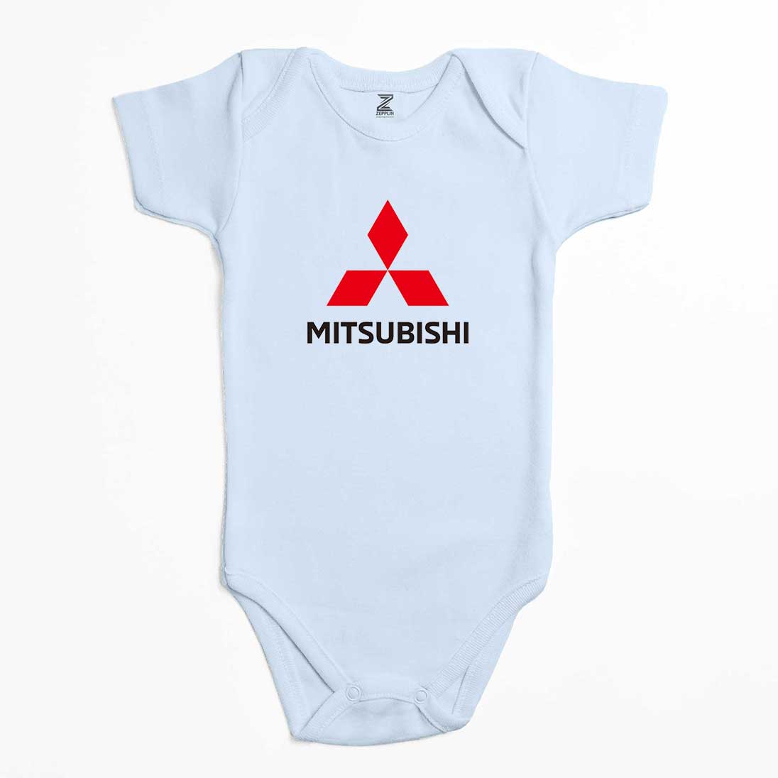 Mitsubishi Logo Renkli Bebek Body Zıbın