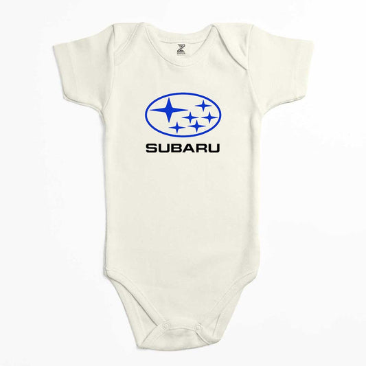 Subaru Logo Stars Renkli Bebek Body Zıbın