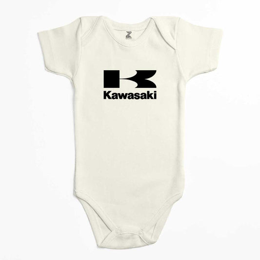 Kawasaki Logo Renkli Bebek Body Zıbın