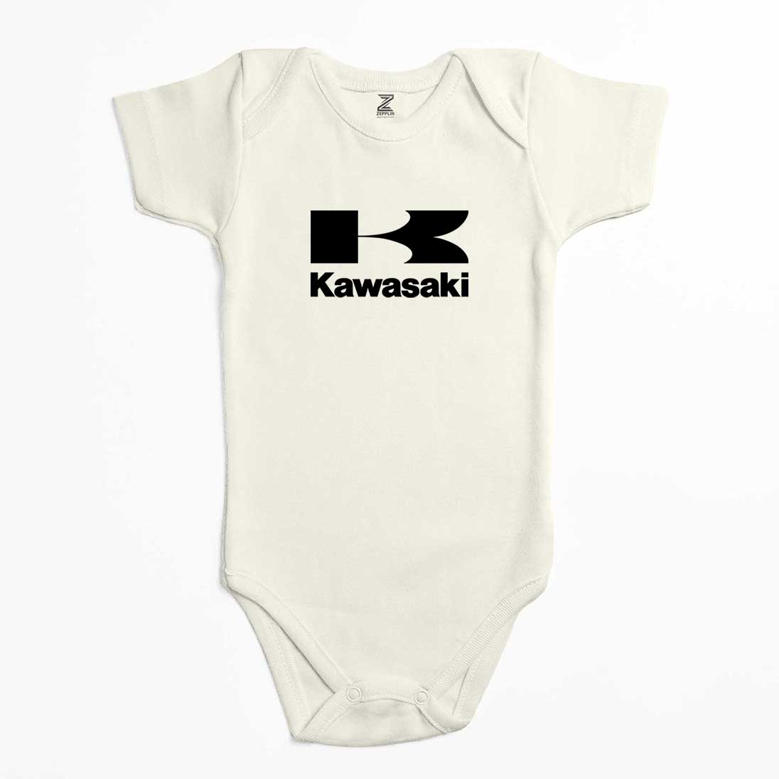 Kawasaki Logo Renkli Bebek Body Zıbın
