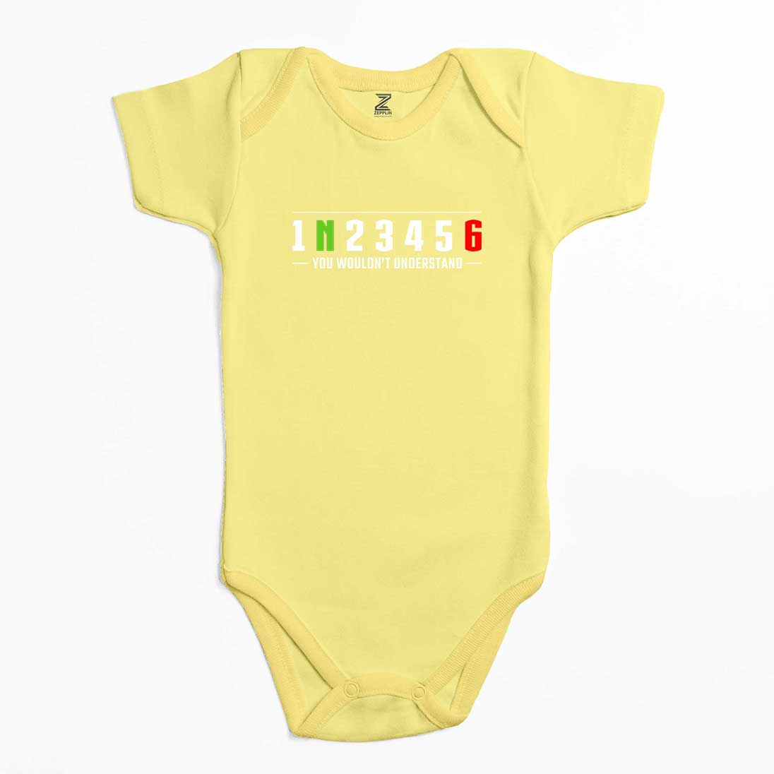 Motocycle Gears Renkli Bebek Body Zıbın