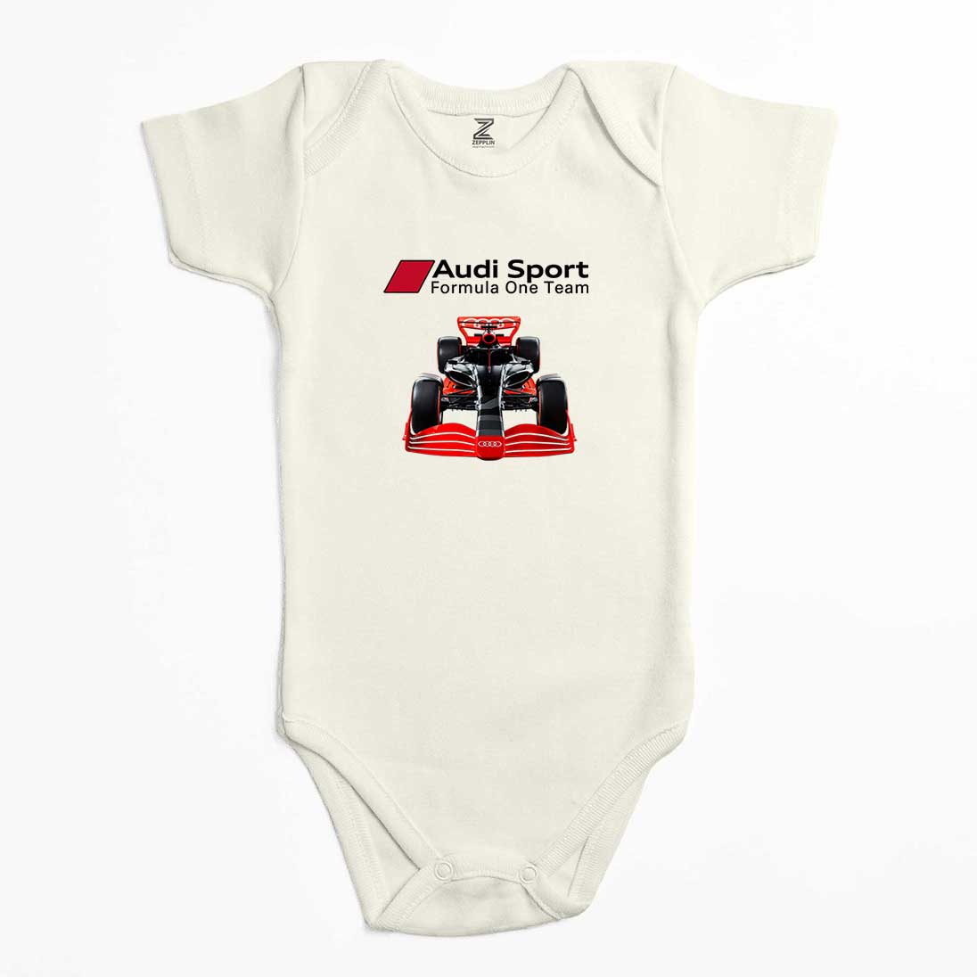 F1 Audi Sport Formula Renkli Bebek Body Zıbın