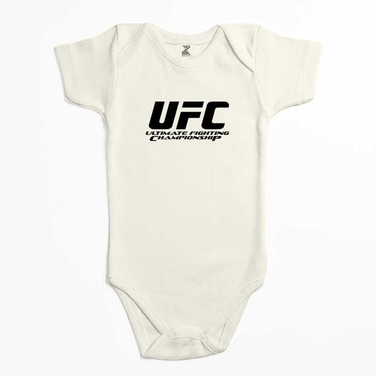 UFC LOGO Ultimate Championship Renkli Bebek Body Zıbın