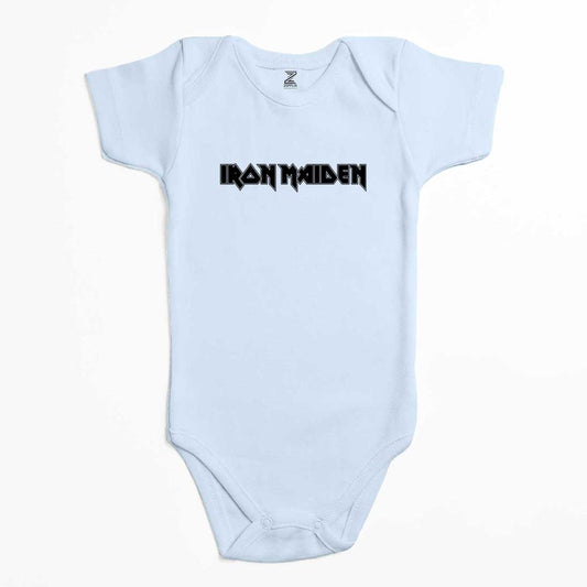 Iron Maiden Logo Renkli Bebek Body Zıbın