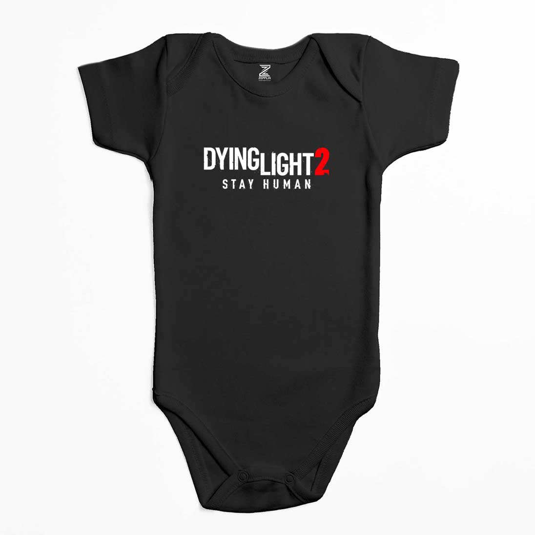 Dying Light Logo Renkli Bebek Body Zıbın