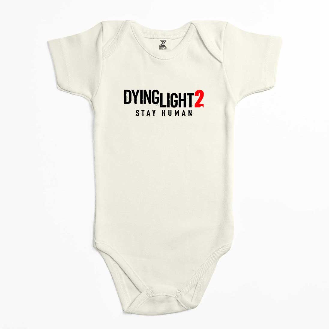 Dying Light 2 Logo Renkli Bebek Body Zıbın