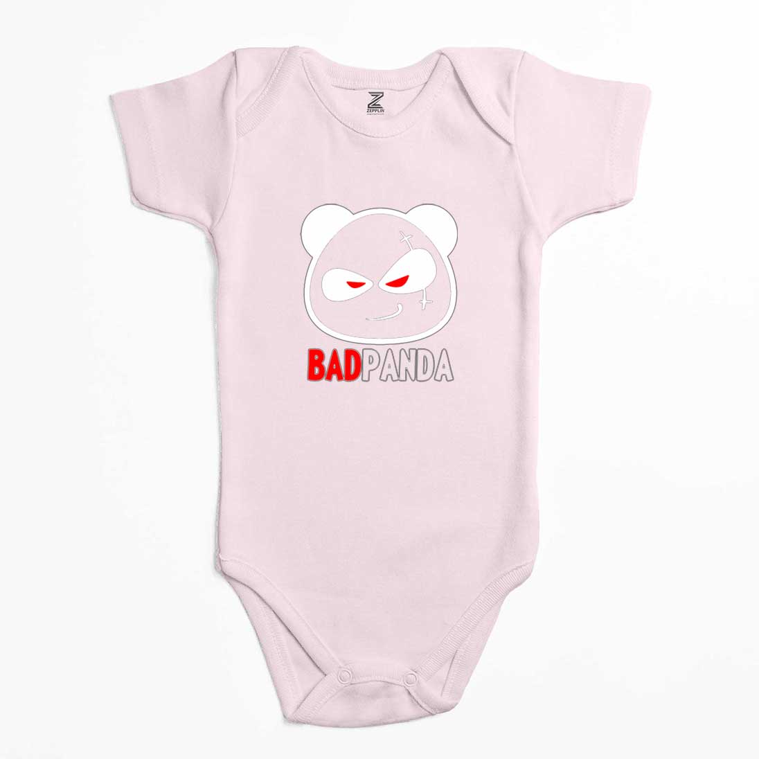 Baby Bad Panda Renkli Bebek Body Zıbın