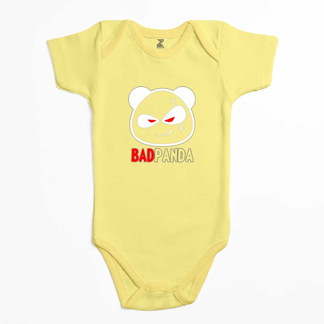 Baby Bad Panda Renkli Bebek Body Zıbın