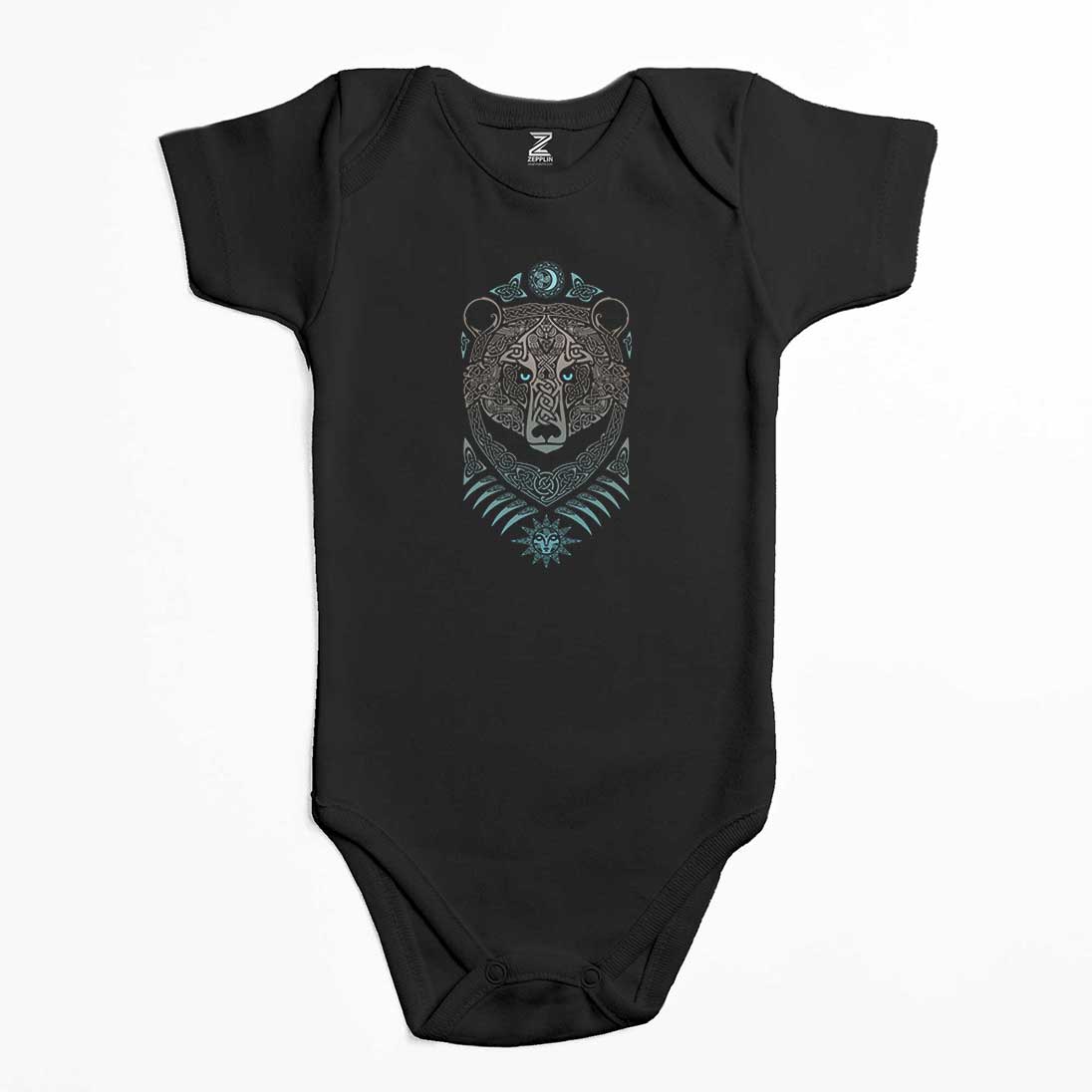 Bear Forest Lord Renkli Bebek Body Zıbın
