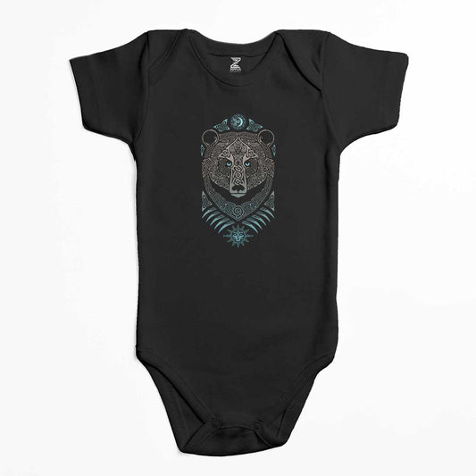 Bear Forest Lord Renkli Bebek Body Zıbın