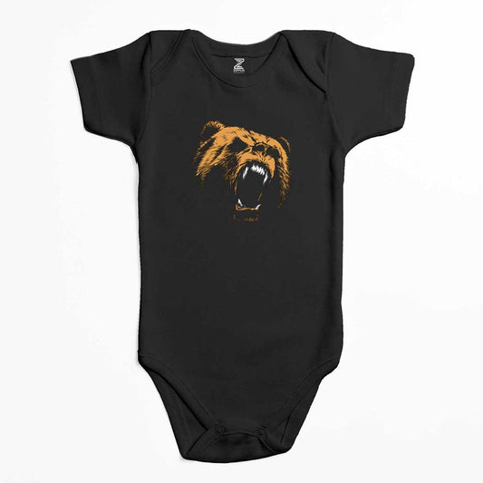Grizzly Bear Renkli Bebek Body Zıbın