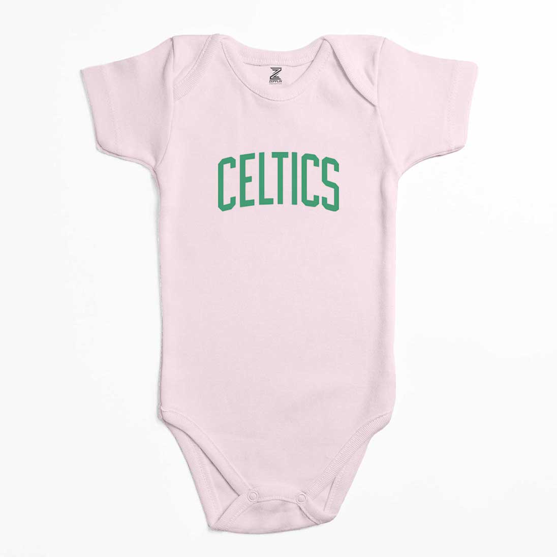 Boston Celtics Yazı Renkli Bebek Body Zıbın