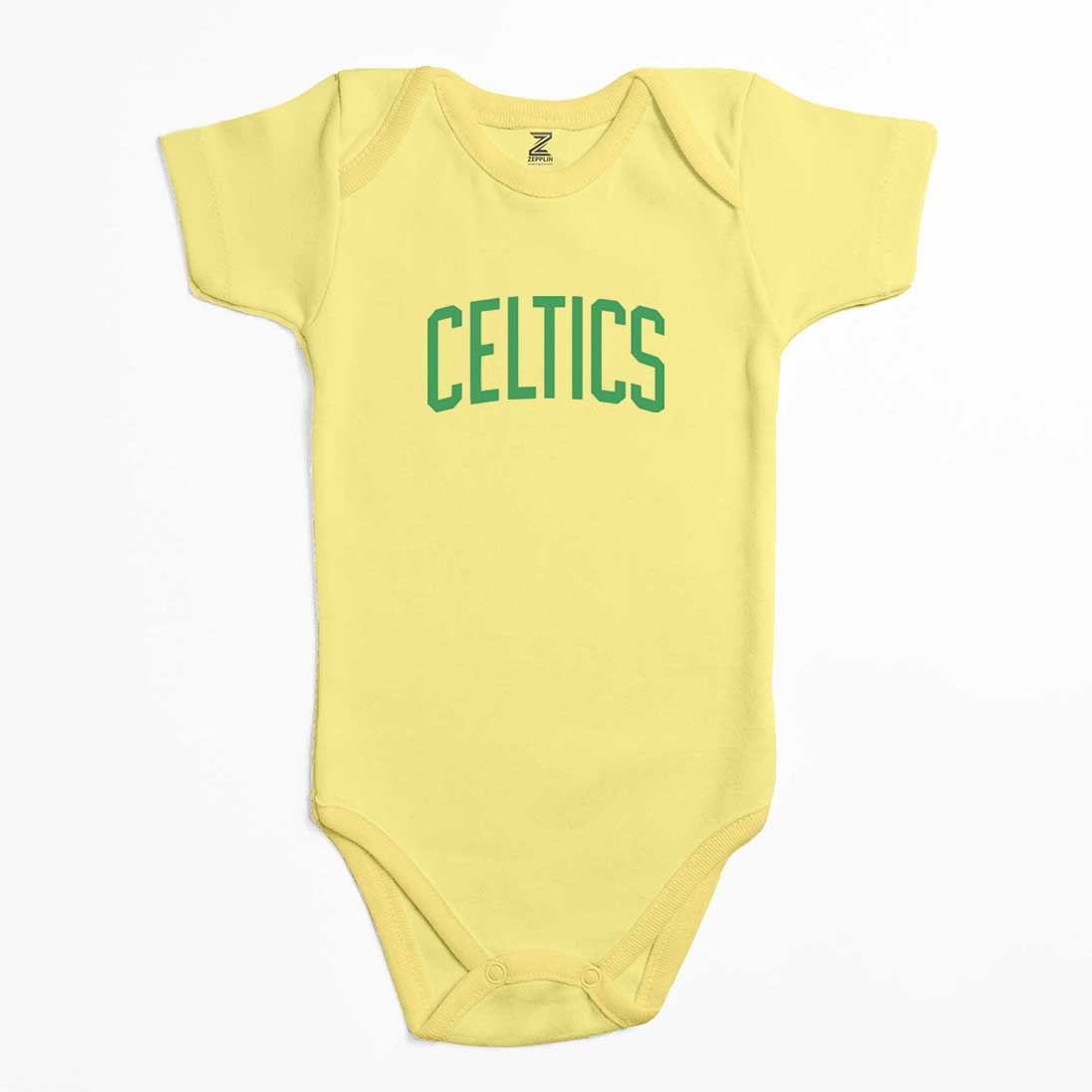 Boston Celtics Yazı Renkli Bebek Body Zıbın