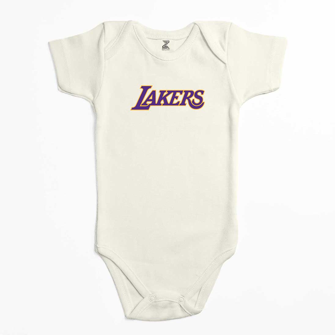 Los Angeles Lakers Renkli Bebek Body Zıbın