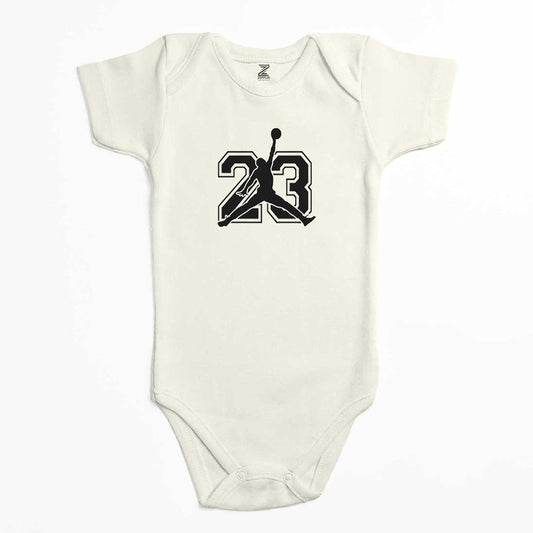 Jordan Black 23 Renkli Bebek Body Zıbın