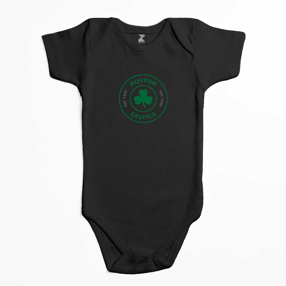 Boston Celtics Logo Renkli Bebek Body Zıbın