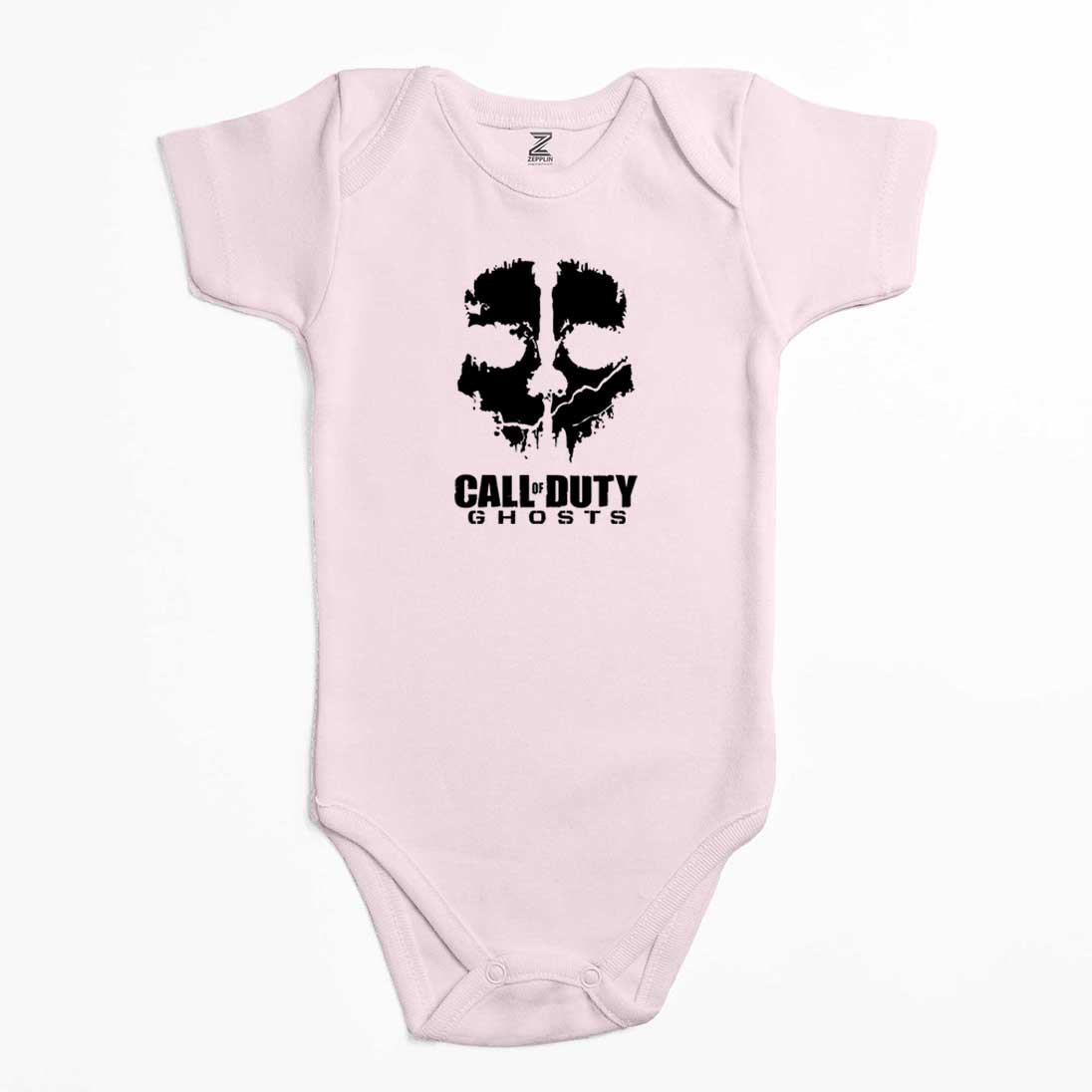 Call Of Duty Black Ghosts Renkli Bebek Body Zıbın