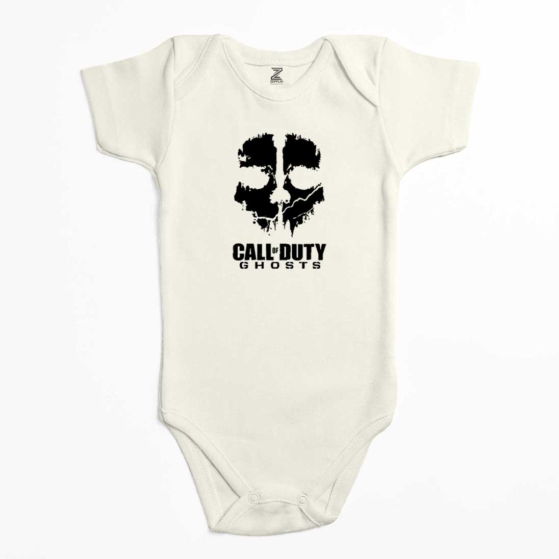 Call Of Duty Black Ghosts Renkli Bebek Body Zıbın