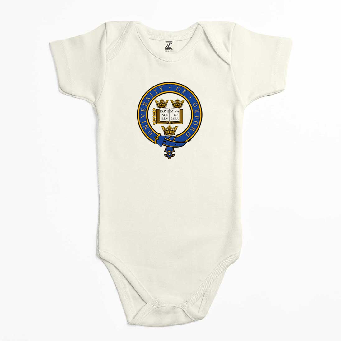 University Of Oxford Logo Renkli Bebek Body Zıbın