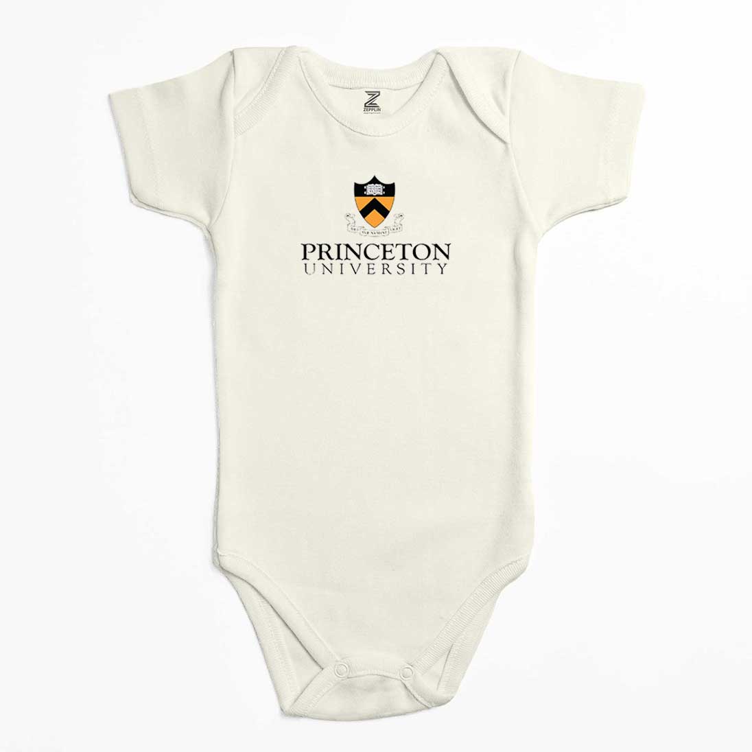Princeton University Text Logo Renkli Bebek Body Zıbın