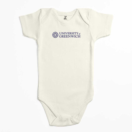 University Of Greenwich Logo Renkli Bebek Body Zıbın