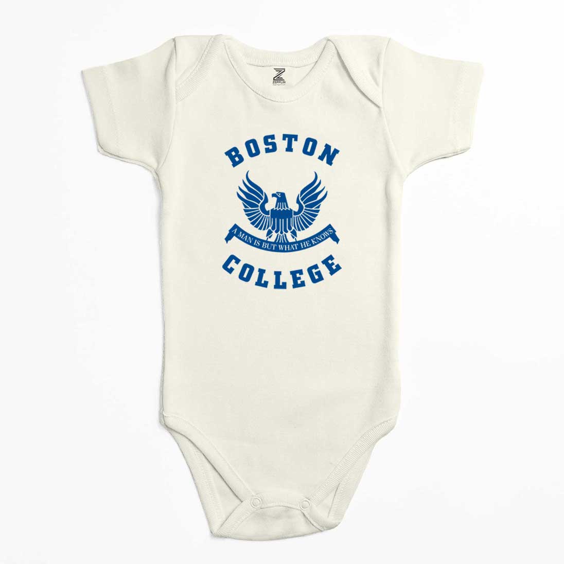 Boston College Logo Renkli Bebek Body Zıbın