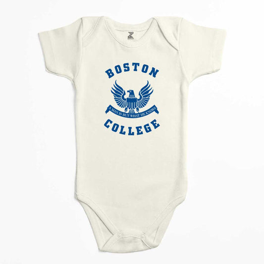Boston College Logo Renkli Bebek Body Zıbın