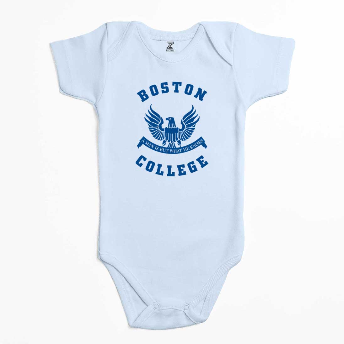 Boston College Logo Renkli Bebek Body Zıbın