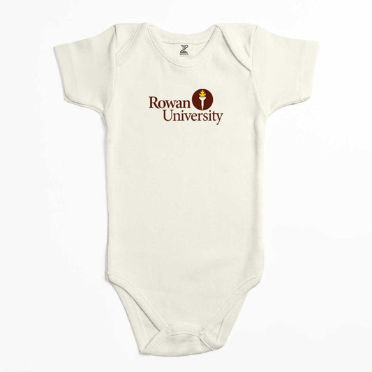 Rowan University Logo Text Renkli Bebek Body Zıbın