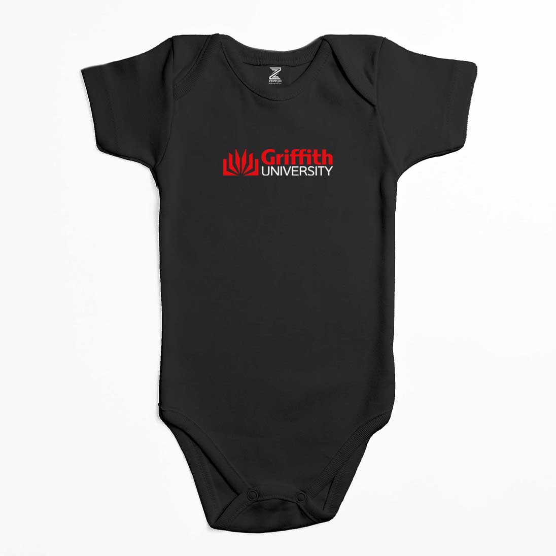 Griffith University Red Logo Renkli Bebek Body Zıbın