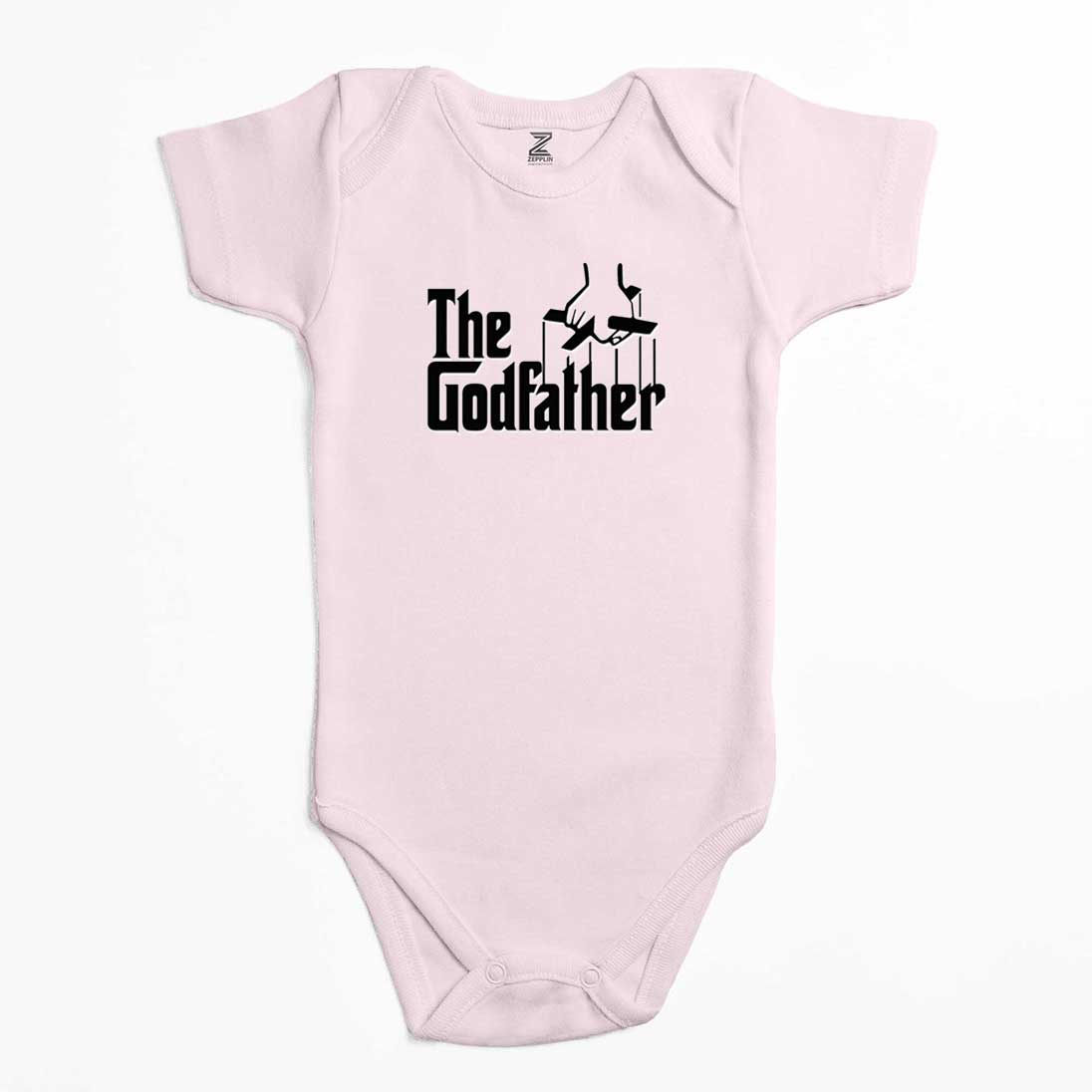 The Godfather Black Text Renkli Bebek Body Zıbın