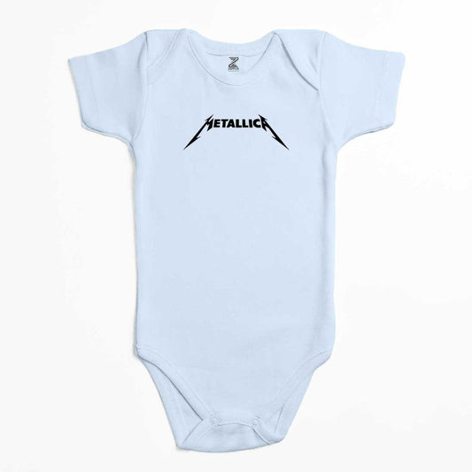 Metallica Classic Logo Renkli Bebek Body Zıbın