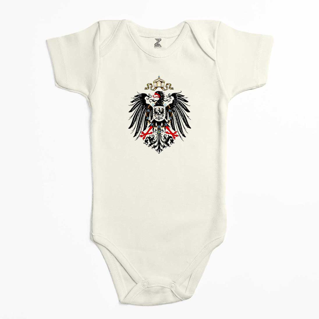 Hearts of Iron 4 Imperial Coat of Arms of Germany Renkli Bebek Body Zıbın