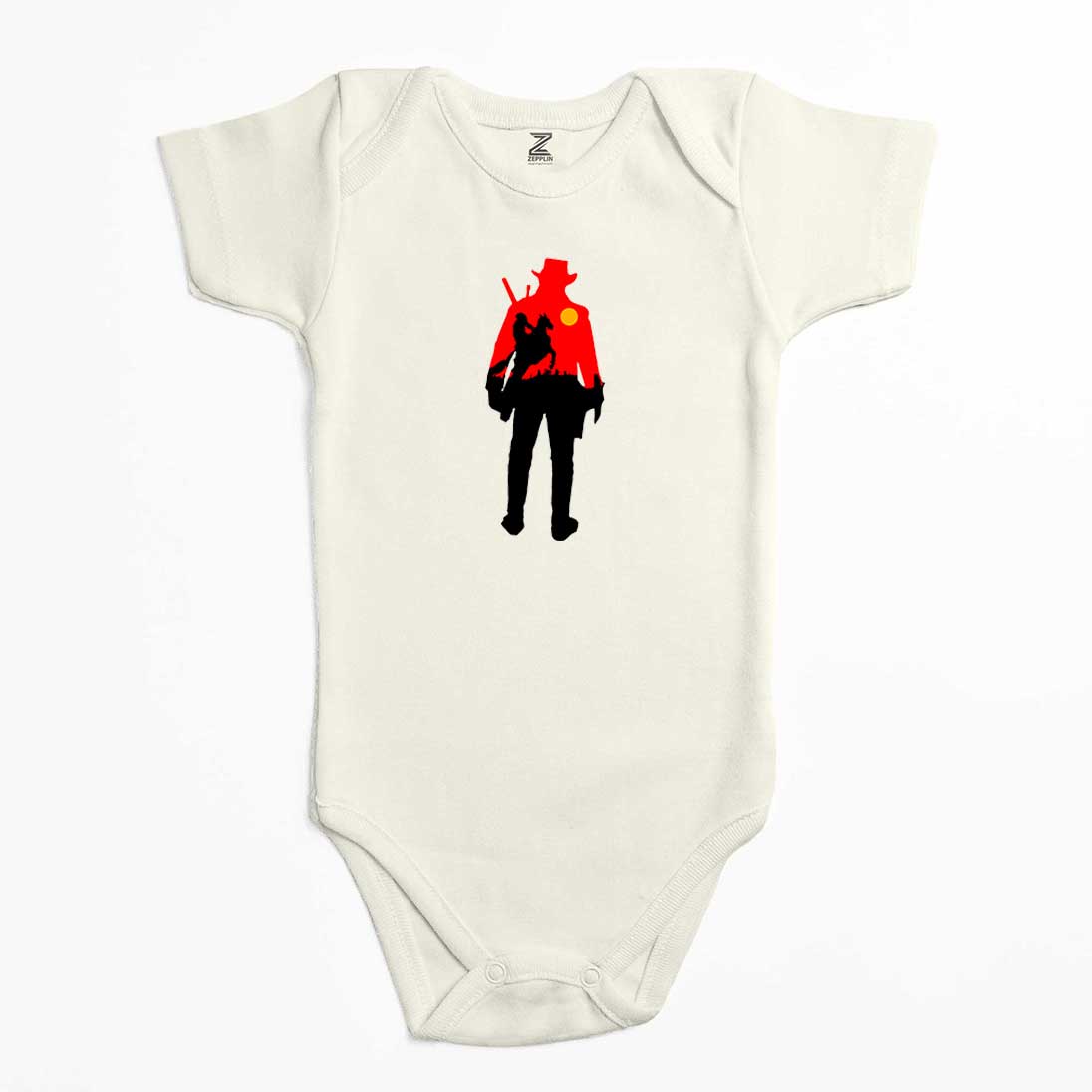 Red Dead Redemption 2 Cowboy Renkli Bebek Body Zıbın