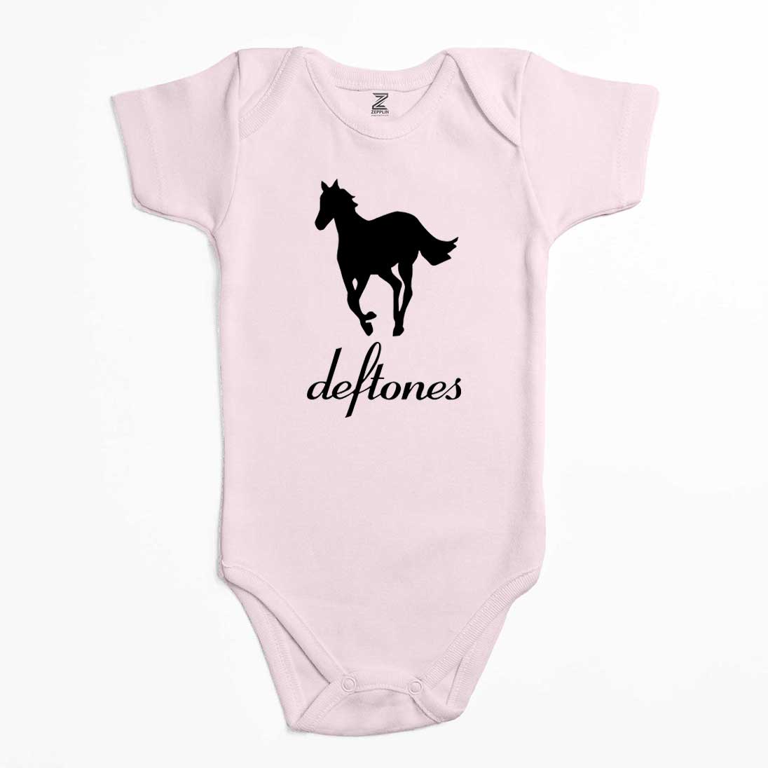 Deftones Pony Renkli Bebek Body Zıbın