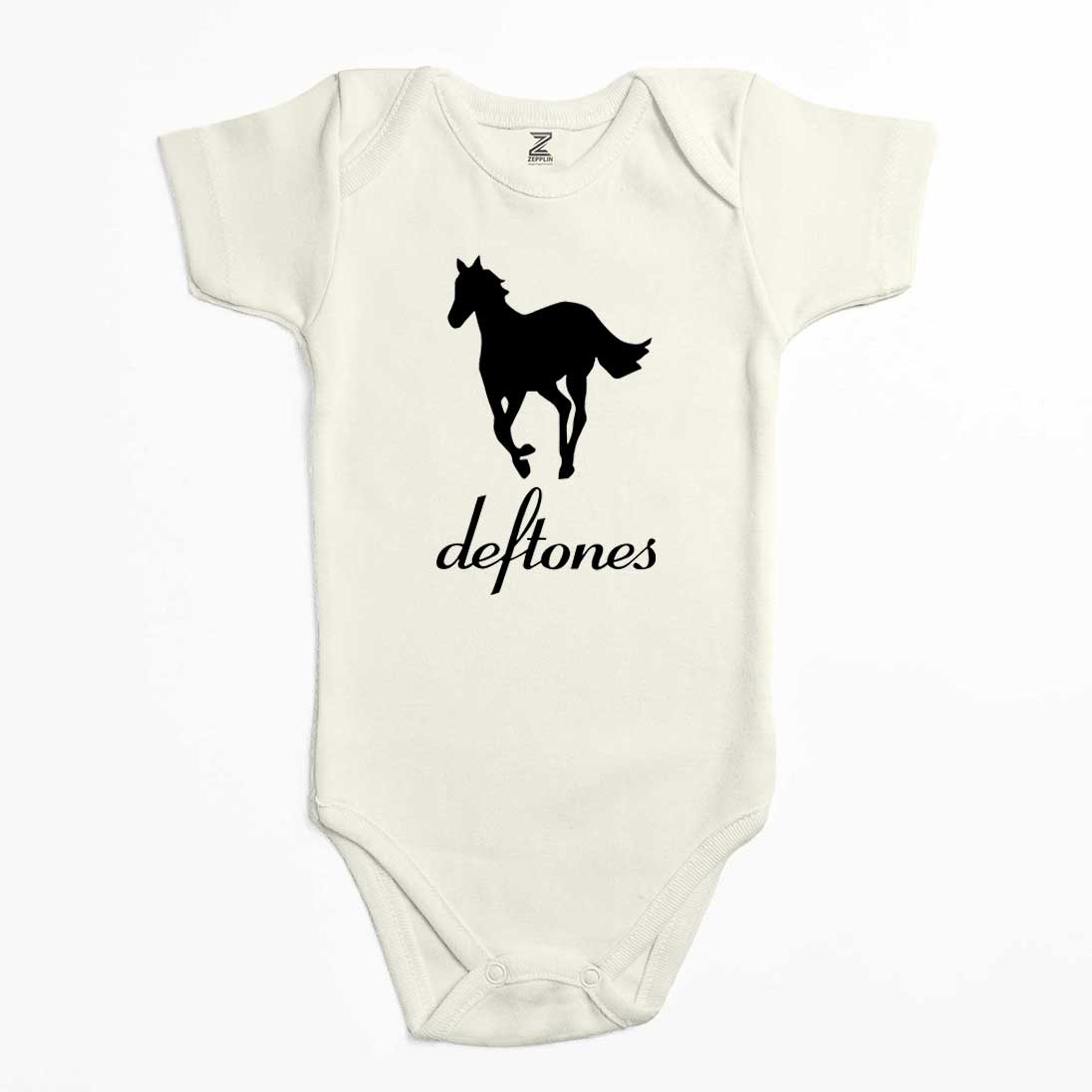 Deftones Pony Renkli Bebek Body Zıbın