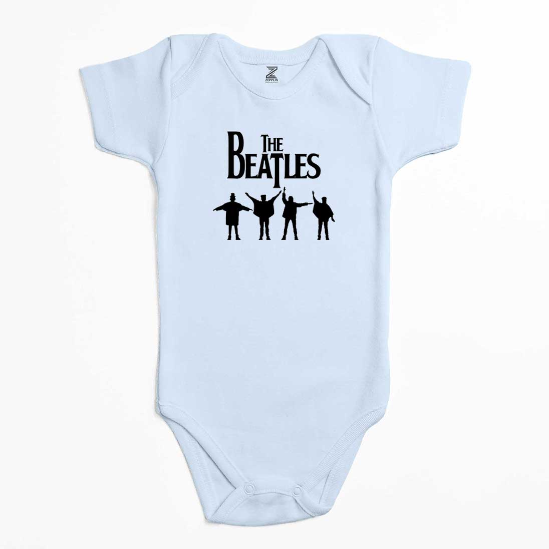 The Beatles Help! Renkli Bebek Body Zıbın