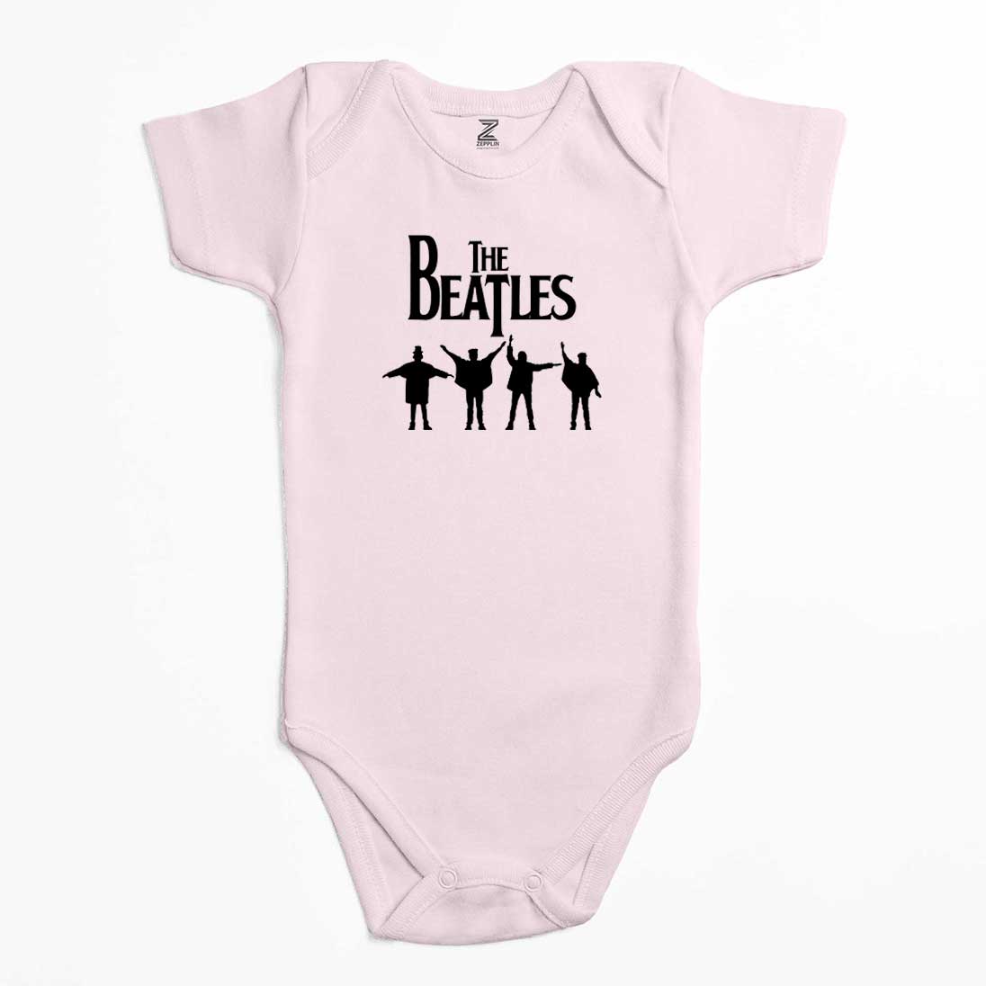 The Beatles Help! Renkli Bebek Body Zıbın