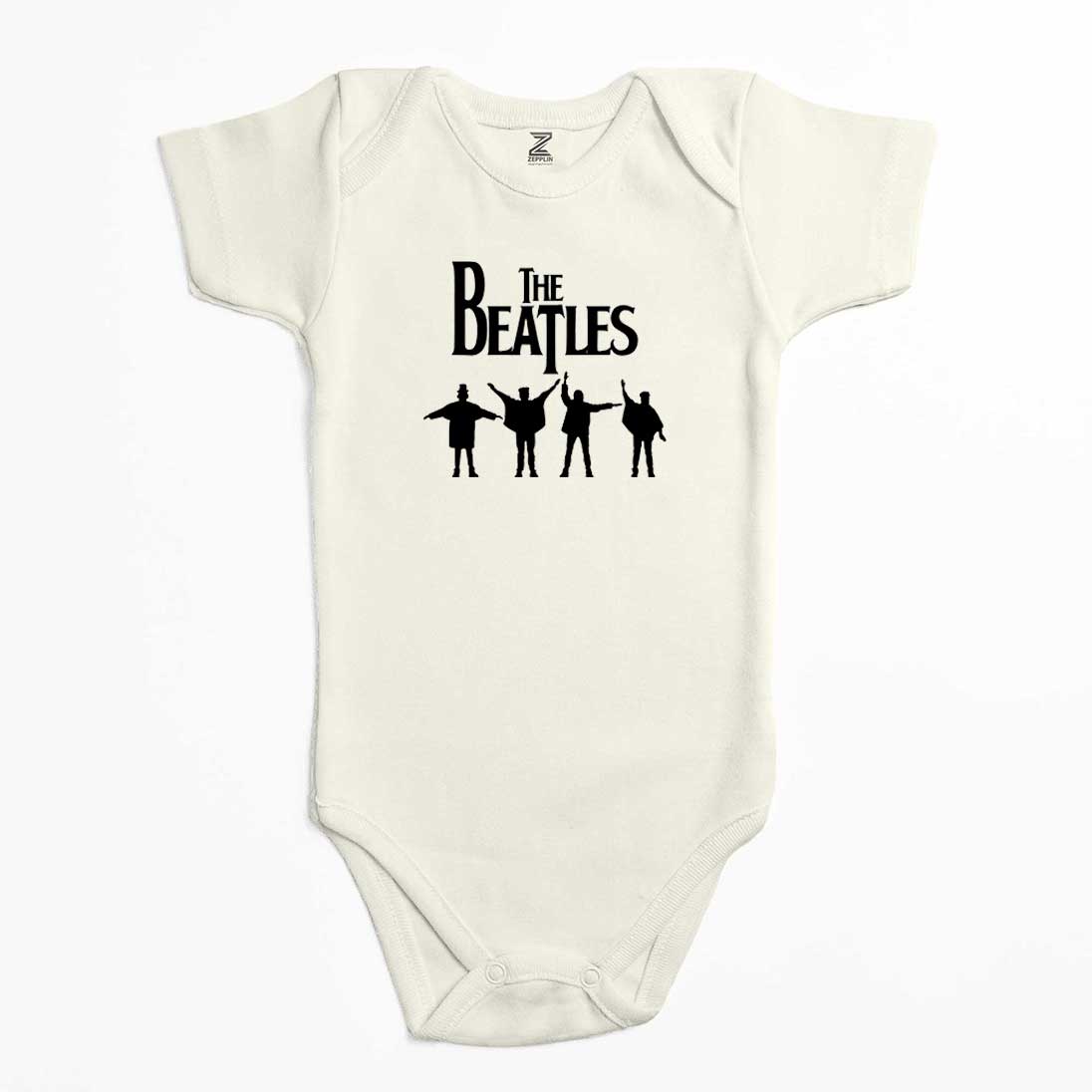 The Beatles Help! Renkli Bebek Body Zıbın