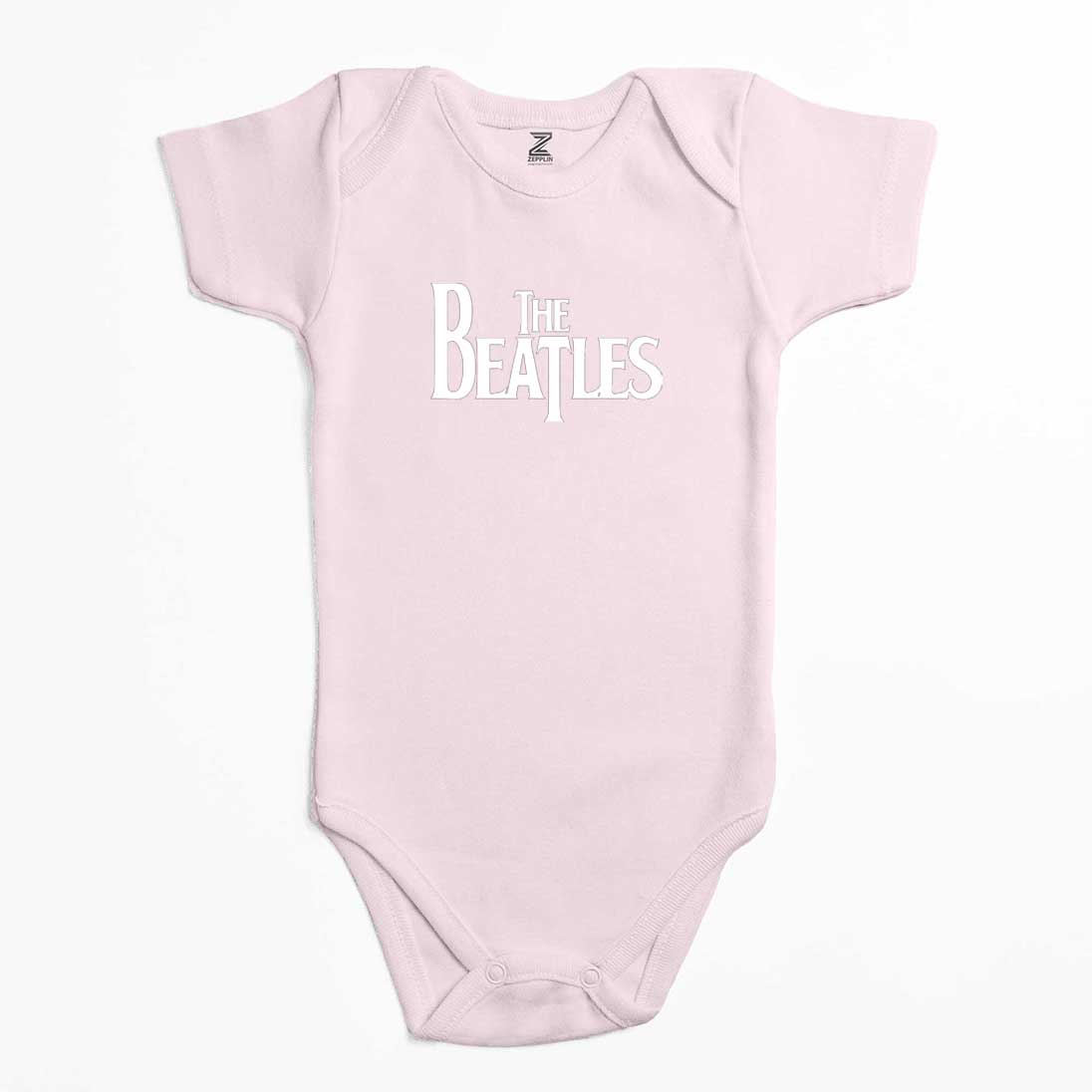 The Beatles Logo Renkli Bebek Body Zıbın