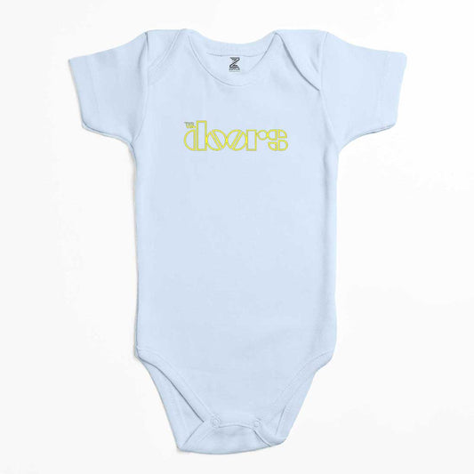 The Doors Logo Yellow Renkli Bebek Body Zıbın