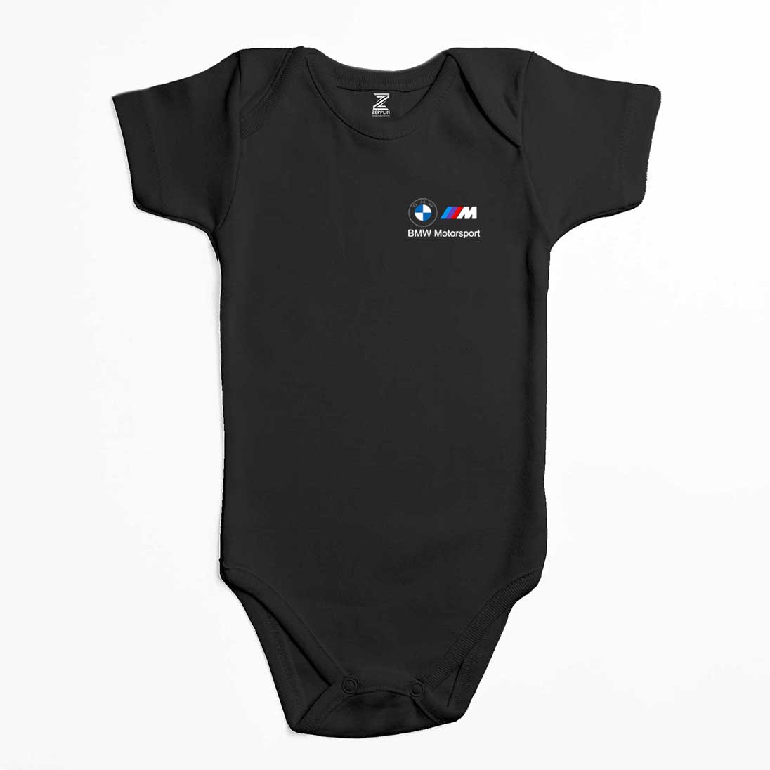 BMW Logo M Power Motorsport 2 Renkli Bebek Body Zıbın
