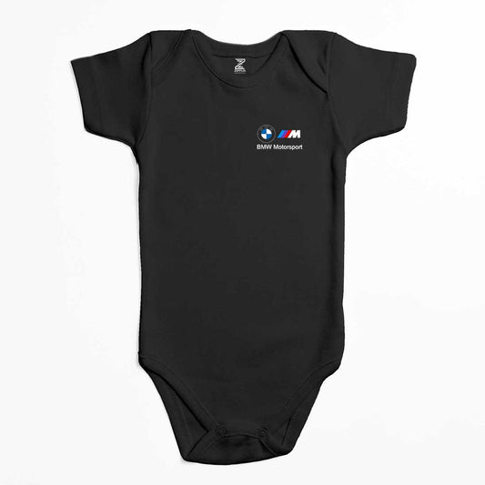 BMW Logo M Power Motorsport 2 Renkli Bebek Body Zıbın