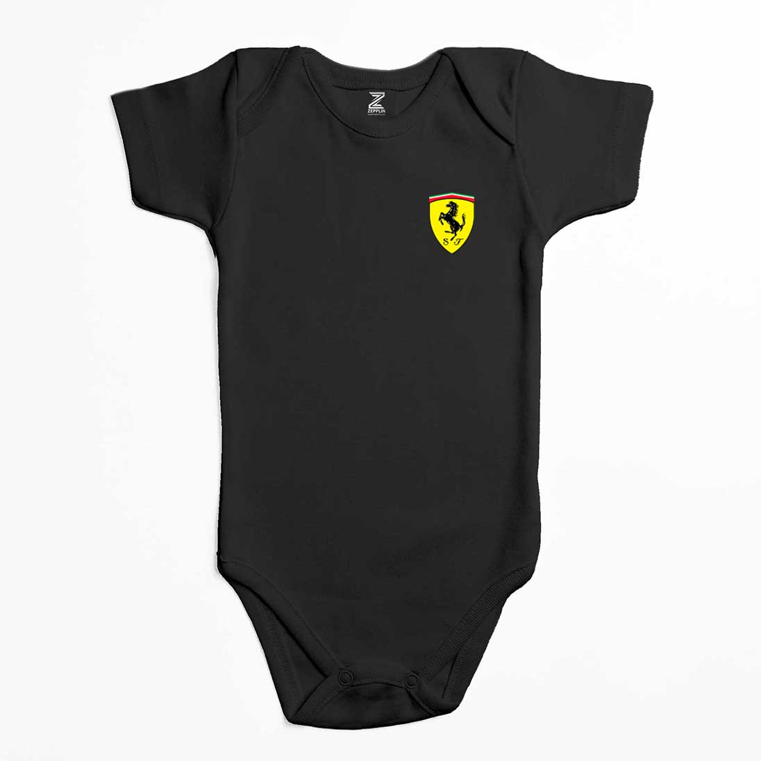 Ferrari Logo Renkli Bebek Body Zıbın