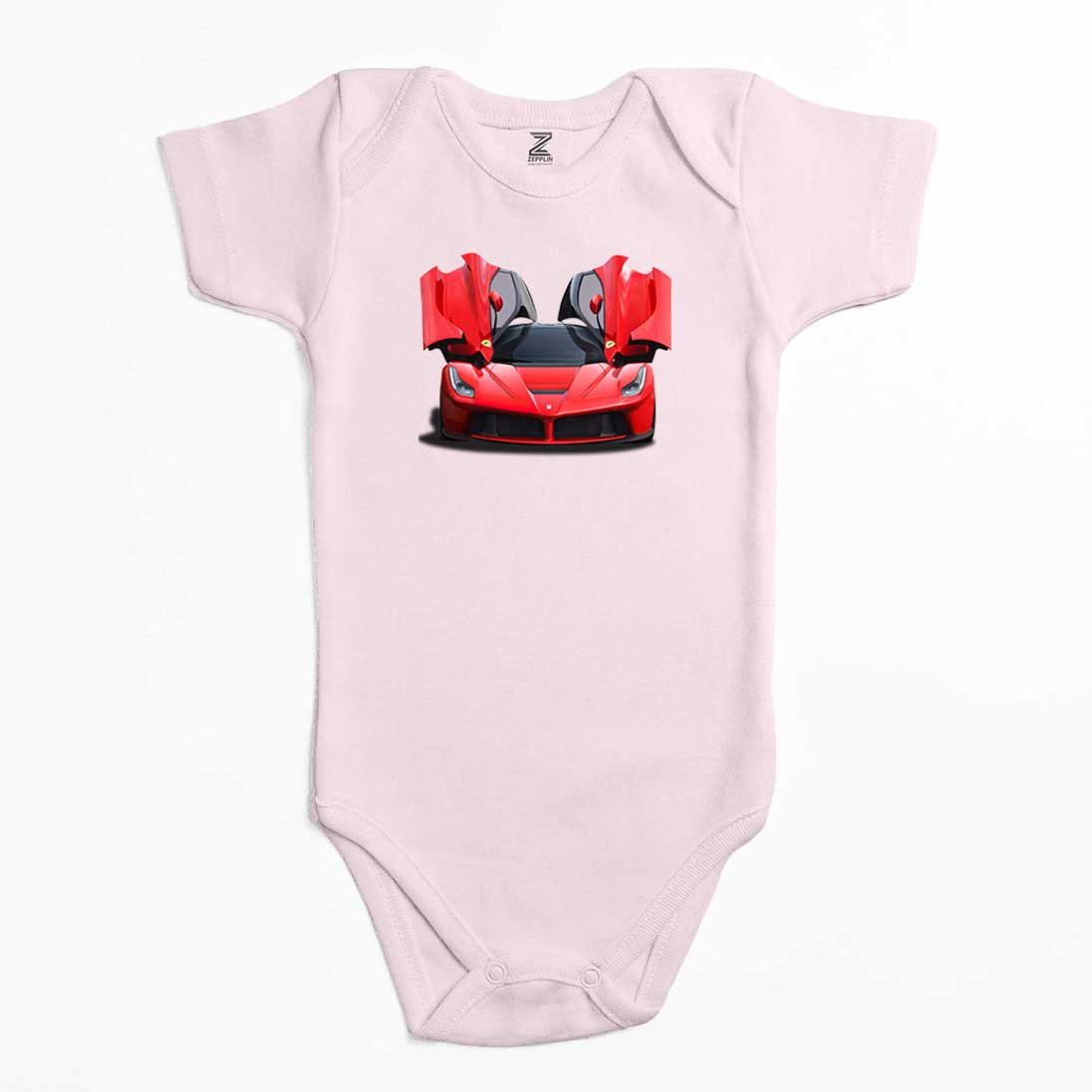 Ferrari 458 Renkli Bebek Body Zıbın