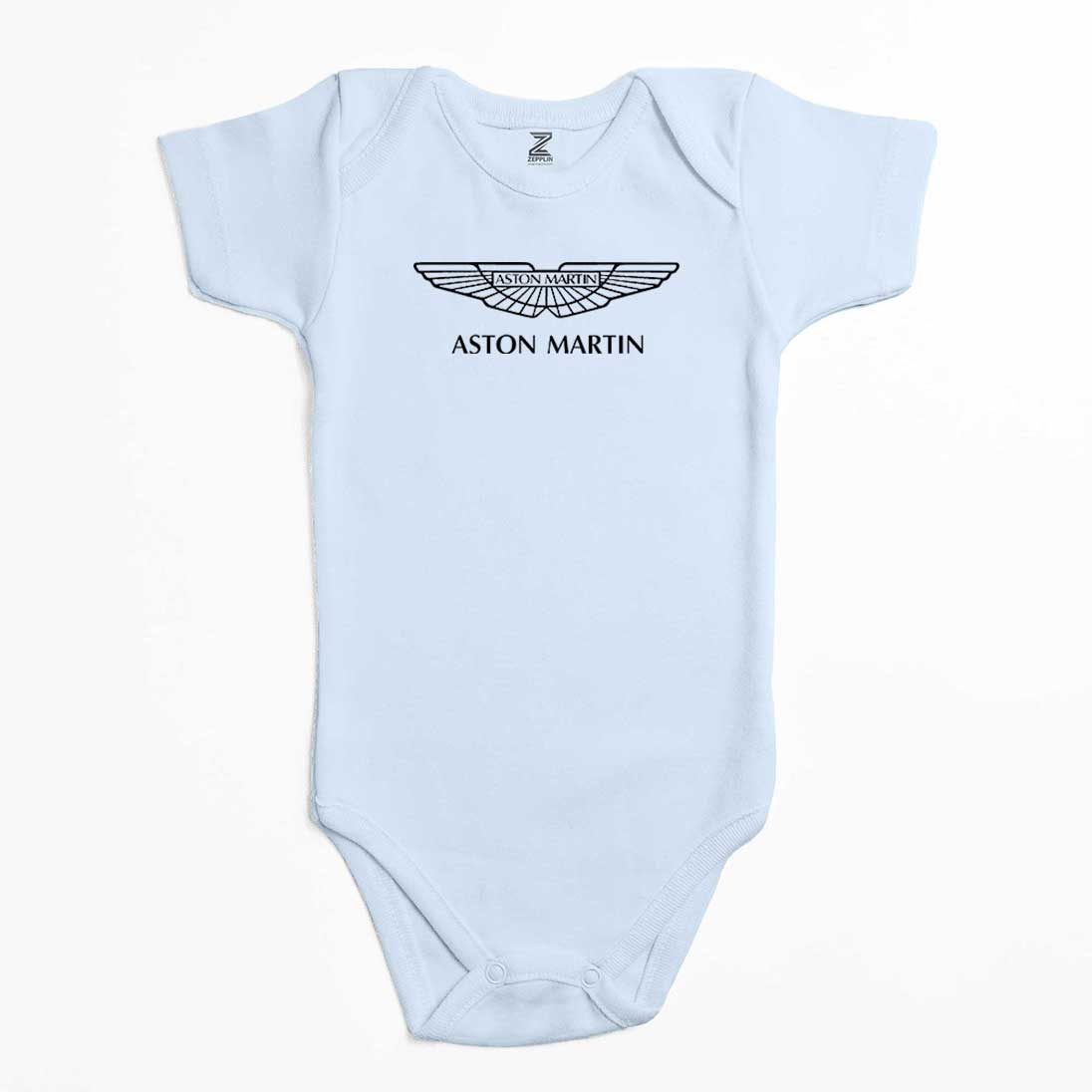 Aston Martin Logo Renkli Bebek Body Zıbın